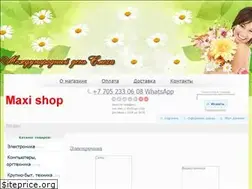 Sites similar to maxishop.kz