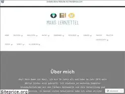 Sites similar to maxislernzettel.wordpress.com