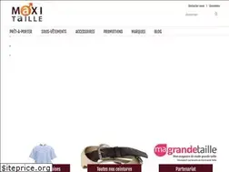 Sites similar to maxitaille.fr