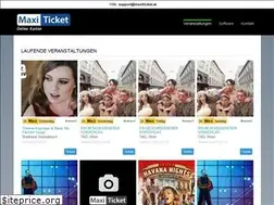 Sites similar to maxiticket.at