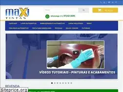 Sites similar to maxitintas.com.br