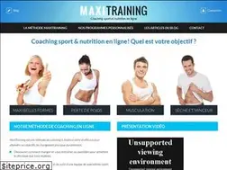 Sites similar to maxitraining.fr