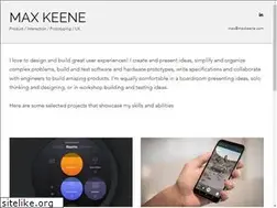 Sites similar to maxkeene.com