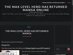 Sites similar to maxlevelherohasreturned.com