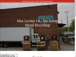 Sites similar to maxlevinescrapmetals.com