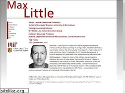 Sites similar to maxlittle.net