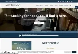 Sites similar to maxlucado.com