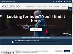 Sites similar to maxlucado.net