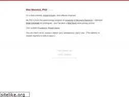 Sites similar to maxmasnick.com
