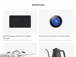 Sites similar to maxminimalist.com