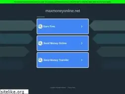 Sites similar to maxmoneyonline.net