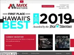 Sites similar to maxmotorshawaii.com