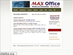 Sites similar to maxoffice.hu