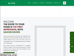 Sites similar to maxondoors.com
