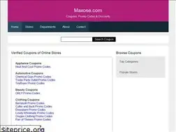 Sites similar to maxose.com