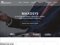 Sites similar to maxosys.com