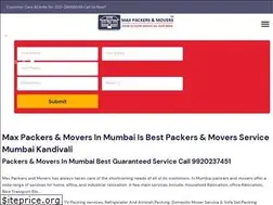 Sites similar to maxpackersandmovers.co