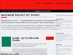 Sites similar to maxpayout.co.uk