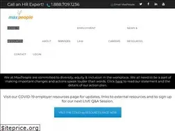 Sites similar to maxpeoplehr.com