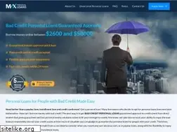 Sites similar to maxpersonalloans.com