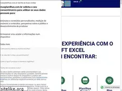 Sites similar to maxplanilhas.com.br