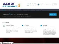 Sites similar to maxpropane.com