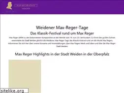 Sites similar to maxregertage.de