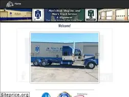 Sites similar to maxsbodyshop.com