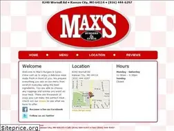 Sites similar to maxsburgersandgyros.com