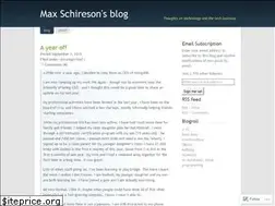 Sites similar to maxschireson.com