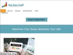 Sites similar to maxscorecredit.com