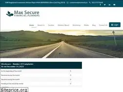 Sites similar to maxsecfp.in