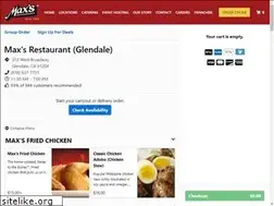 Sites similar to maxsglendaleca.com