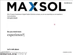 Sites similar to maxsol.id