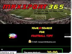 Sites similar to maxsport365.com