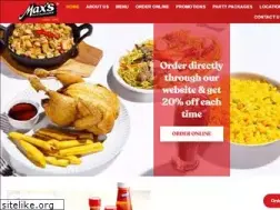 Sites similar to maxsrestaurantme.com
