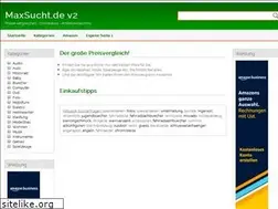 Sites similar to maxsucht.de