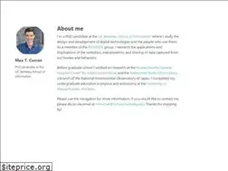 Sites similar to maxtcurran.com