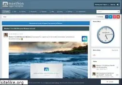 Sites similar to maxthon-fr.com