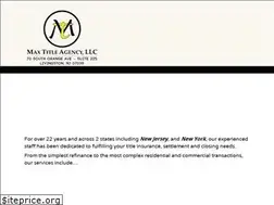 Sites similar to maxtitleagency.com