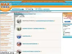 Sites similar to maxtool.ru