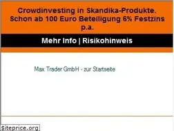 Sites similar to maxtrader.de
