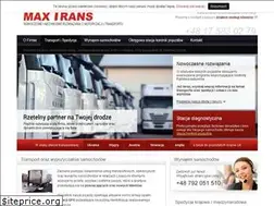 Sites similar to maxtrans.com.pl