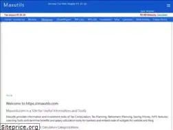 Sites similar to maxutils.com