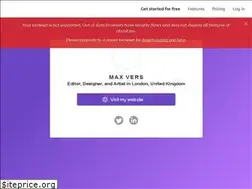 Sites similar to maxvers.com