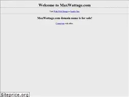 Sites similar to maxwattage.com