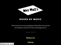 Sites similar to maxwatts.com.au