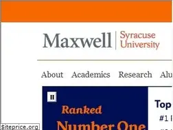 Sites similar to maxwell.syr.edu