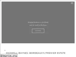 Sites similar to maxwellbaynes.com