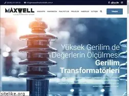 Sites similar to maxwellmuhendislik.com.tr